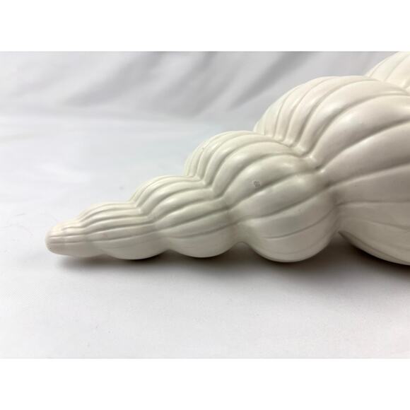 Vintage Fitz & Floyd Seashell Planter Vase MCM Cottagecore Ceramic Japan 17" - Picture 8 of 16